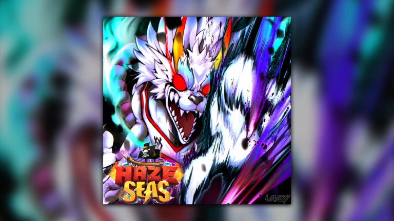 Haze Seas Roblox game thumbnail — explore the islands